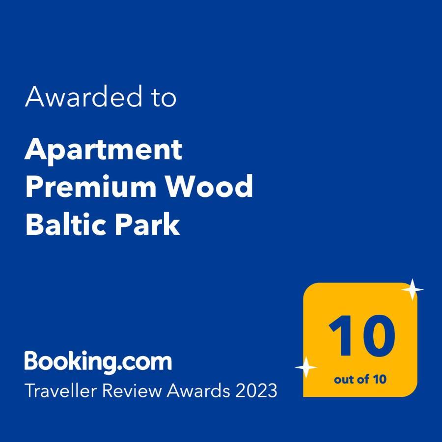 Apartment Premium Wood Baltic Park - 58M2, 3 Pokoje Stegna  Esterno foto